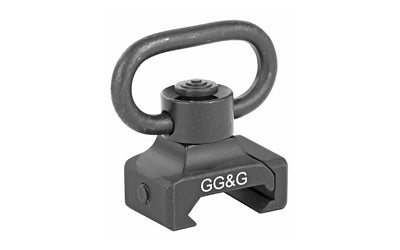 GG&G AR-15 Quick Detach Dovetail Sling Mount with Enhanced HD Sling Swivel Black GGG-1271HD
