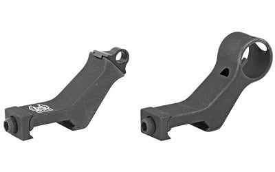 GG&G Lightweight Fixed 45-Degree Offset Iron Sights for AR/SCAR, Picatinny, Black