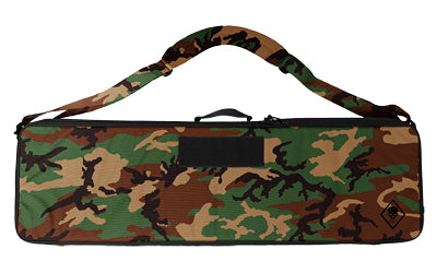Grey Ghost Gear 6021-3 Rifle Case M81 Woodland, 38x11x4 Nylon Construction, Front Loop Field, Dual Zippered Mesh Pockets