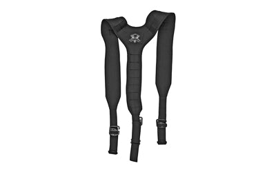 Grey Ghost Gear 9037-2 UGF Battle Belt 3 Point Suspenders, Black, 500D Cordura Laminate with Cable Routing and IR-Low Dye