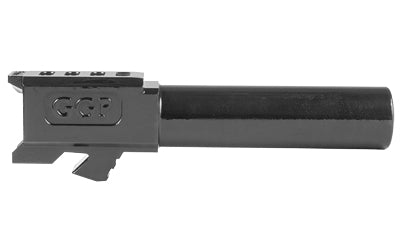 Grey Ghost Precision GGP-26 9MM Match Barrel, Glock 26 Gen 3/4 Compatible, 416R Stainless Steel, Nitride Finish BARREL-G26-NT-BN