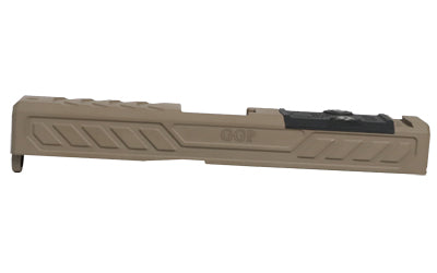 Grey Ghost Precision Glock 19 Gen 3 Stripped Slide V6 Trijicon RMR/Leupold DPP Cut, FDE Cerakote