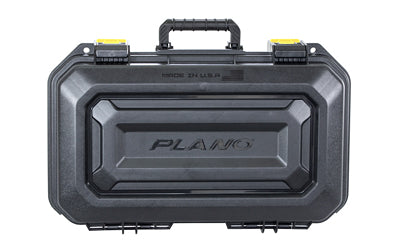 Plano All Weather 2 Extra Large Two Pistol Case, 18"x10"x5", Black and Yellow PLA118XL