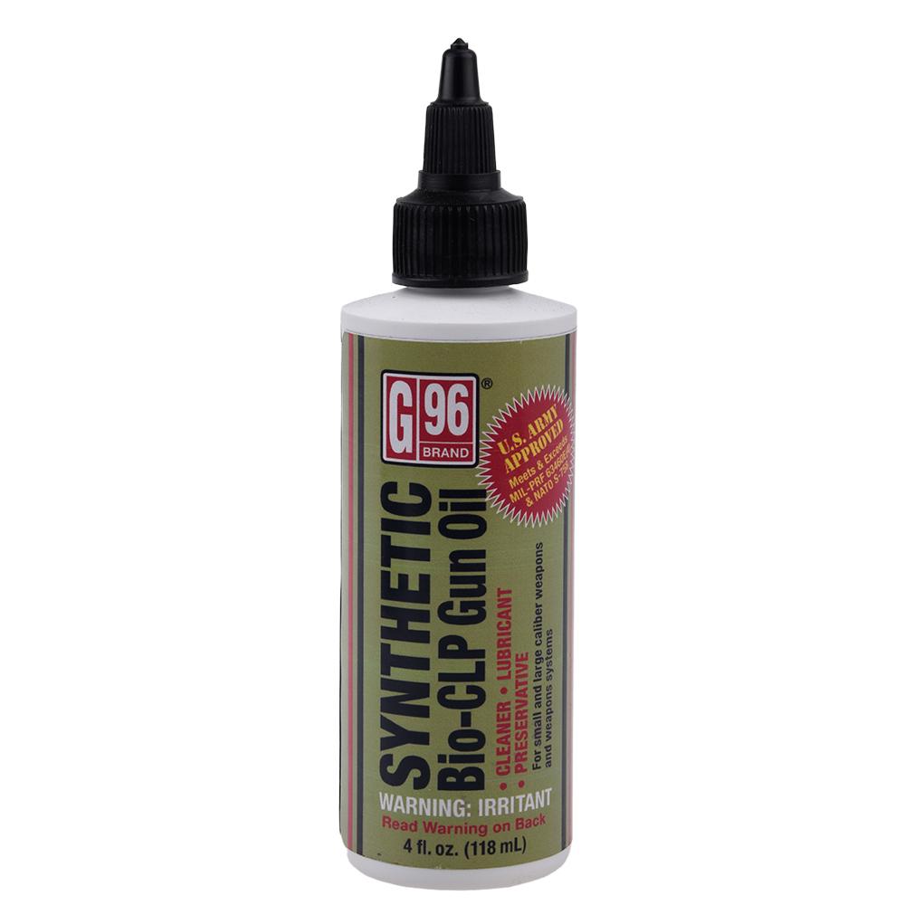 G96 Synthetic Biodegradable CLP Gun Oil 4 Ounce Bottle