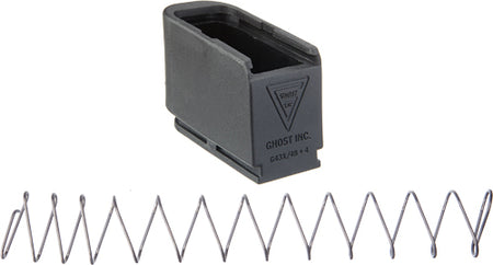 Ghost MOAB Glock 43X/48 Magazine Extension +4 Rounds Black