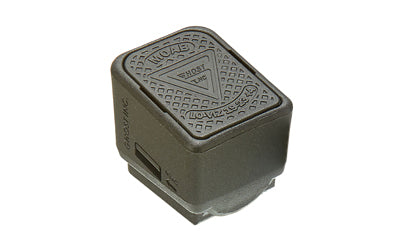 Ghost MOAB LoViz Mag Extension +4 Rounds 9mm/+3 Rounds 40S&W, Black, Fits Glock 2-5 19/23/32 Magazines