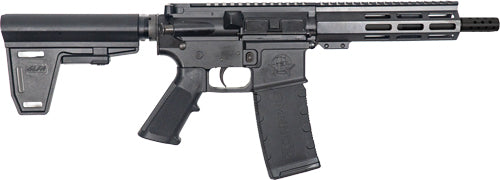 GLFA AR15 PISTOL W/BRACE 223 WYLDE 7.5" NITRIDE BBL BLACK