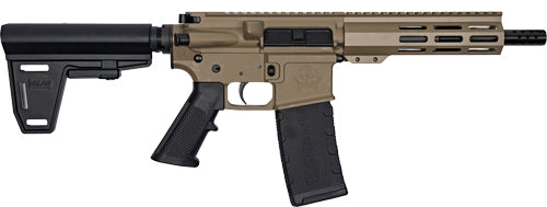 GLFA AR15 PISTOL W/BRACE 223 WYLDE 7.5" NIT FLAT DARK EARTH