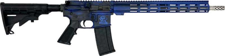 GLFA AR15 BATTLEWORN 223 WYLDE 16" S/S BBL ROYAL BLUE<