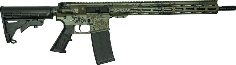 GLFA AR15 RIFLE 223 WYLDE BUNDLE W/ 5 KNIVES LICHEN GRN