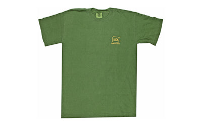 GLOCK OEM Green Short Sleeve T-Shirt Large, Perfection Logo AA75151