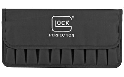 GLOCK OEM Black Nylon Pouch for 10 Glock Magazines with Logo Flap AP60221