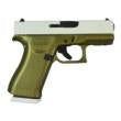 Glock 43X Pegasus White Handgun 9mm Luger 10rd Magazines(2) 3.4" Barrel Accessory Rail USA Made