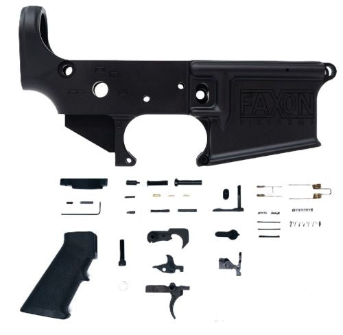 FAXON AR-15 FORGED LOWER RECEIVER STRIPPED W/COMP KIT