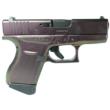 Glock 43 Custom "Shimmering Razorback" Subcompact Handgun 9mm Luger 6rd Magazines (2) 3.41" Barrel USA