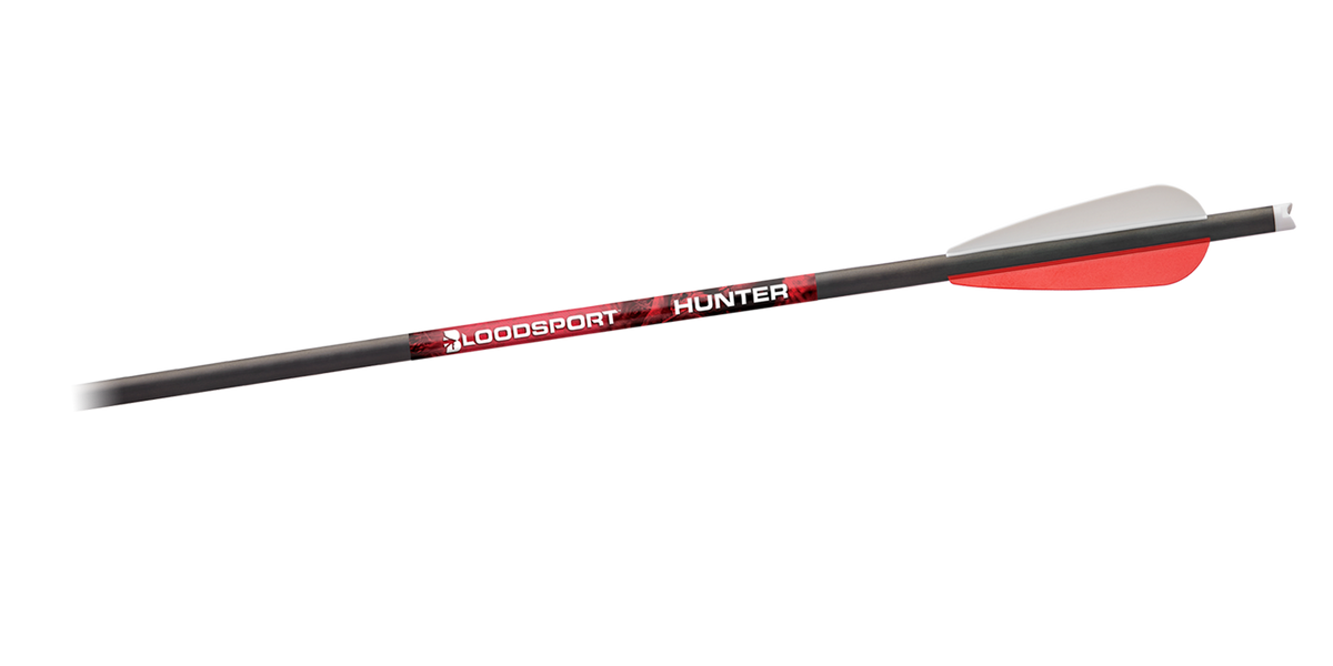 Bloodsport Hunter Crossbow Arrows 22 Inch 300 Spine - 6 Pack