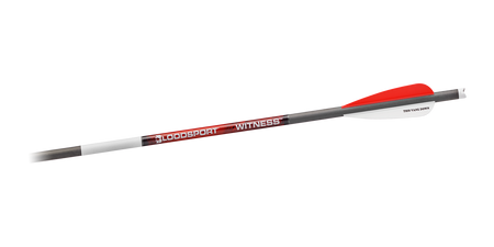 Bloodsport Witness Crossbow Arrows 22 Inch 300 Spine - 6 Pack