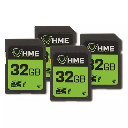 HME 32GB SDHC Trail Camera Memory Card 4/ct