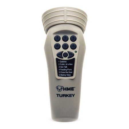 HME Six Shooter Turkey Hunting Game Call Compact Handheld Design