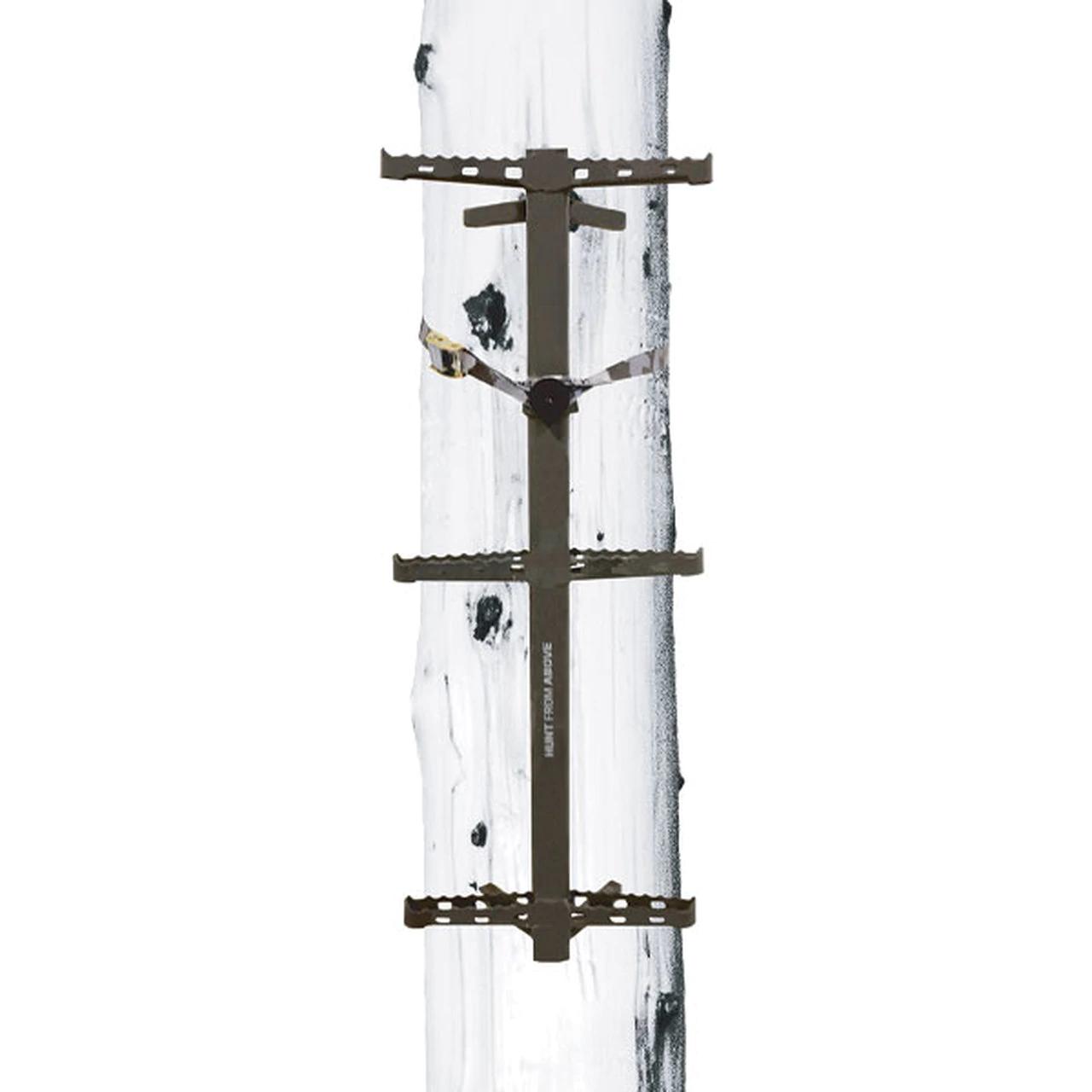 Hawk Ranger Steel Climbing Sticks with Traction Steps - 3/pk