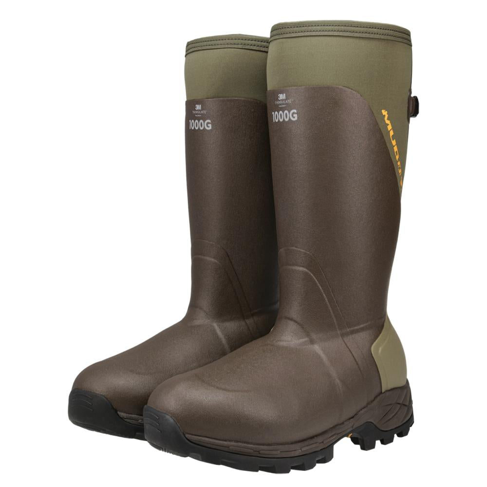 Muddy DV8 Clay 1000-Gram Insulated 17" Boots Size 13D