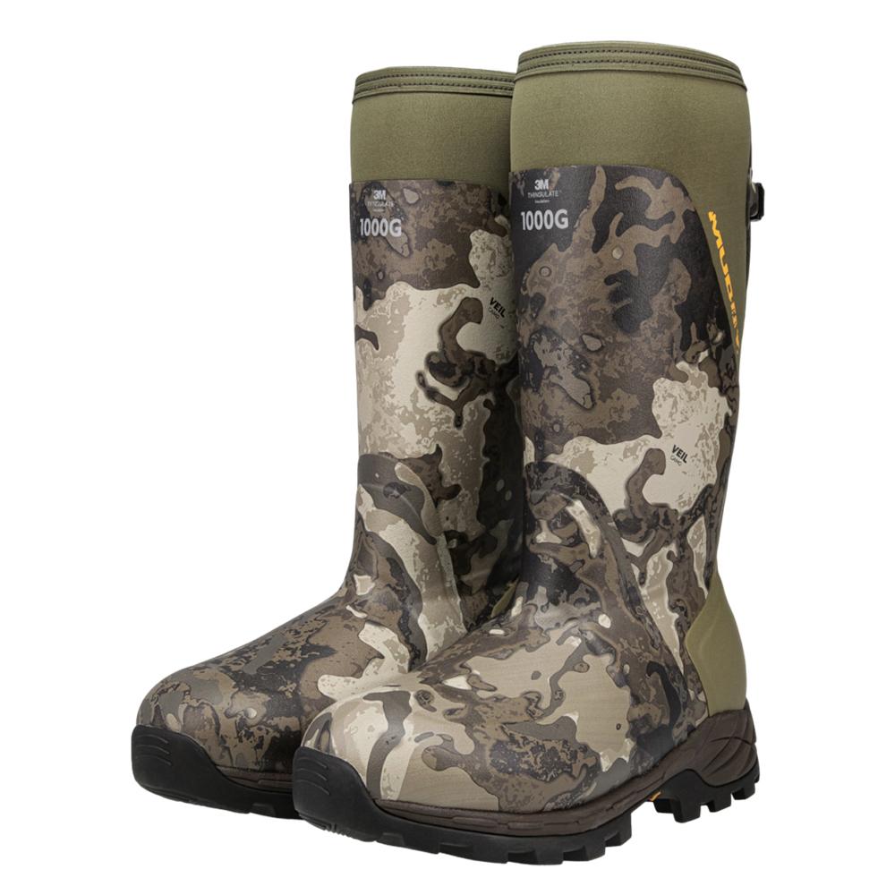 Muddy DV8 17-Inch Waterproof Insulated Rubber Boots 1000G Veil Canyon Grey Sz 13D