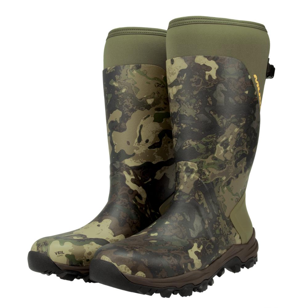 Muddy DV8 Non-Insulated 17-Inch Neoprene Boots Veil Canyon Hybrid Size 9D