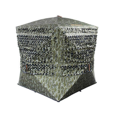 Muddy Carnage Die Cut Ground Blind Mossy Oak Bottomland 58x58