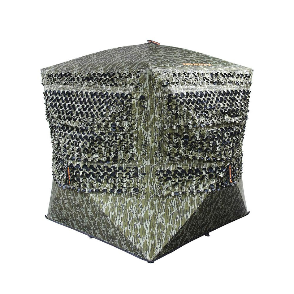 Muddy Carnage Die Cut Ground Blind Mossy Oak Bottomland 58x58