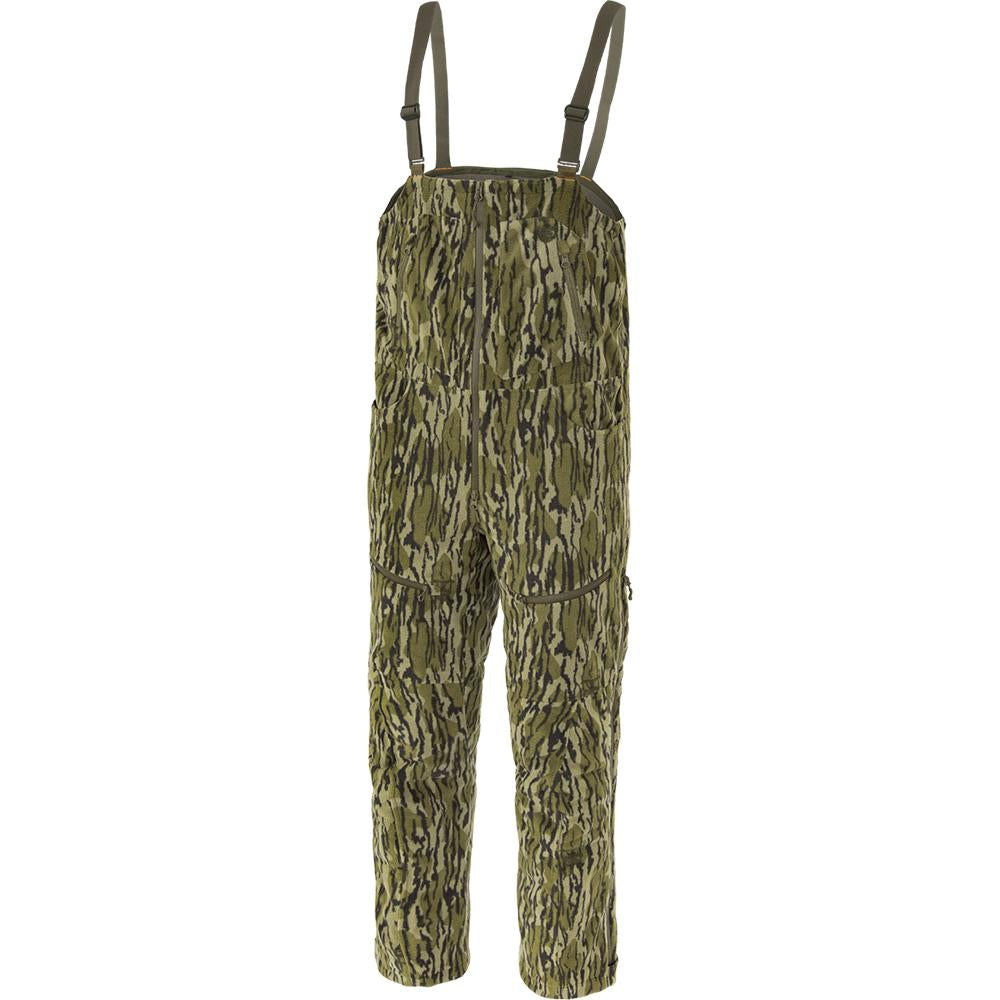 Muddy DV8 Mammoth Fleece Bib Overalls in Mossy Oak Bottomland - Size 2XL