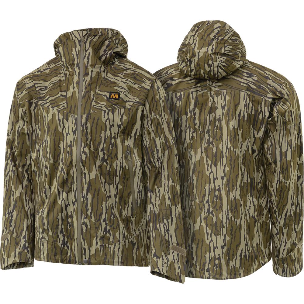 Muddy DV8 Cyclone 3L Hunting Rain Jacket Bottomland Camo L