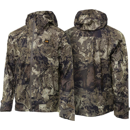 Muddy DV8 Cyclone Waterproof Hunting Rain Jacket Veil Canyon Grey M