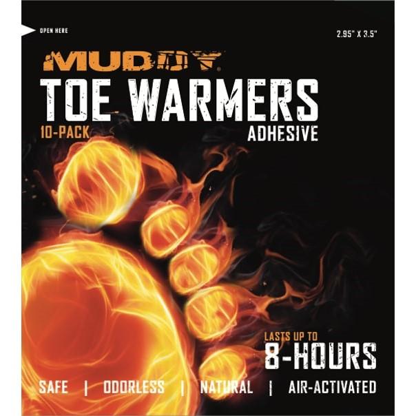 Muddy Air Activated Adhesive Disposable Toe Warmers 10 Count