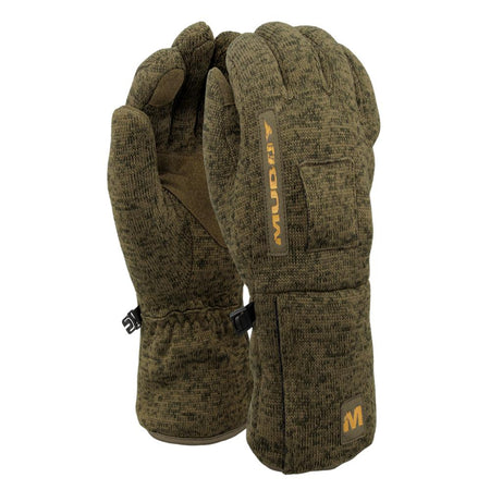 Muddy Nucleus Brown Clay Large Heated Midweight Gloves