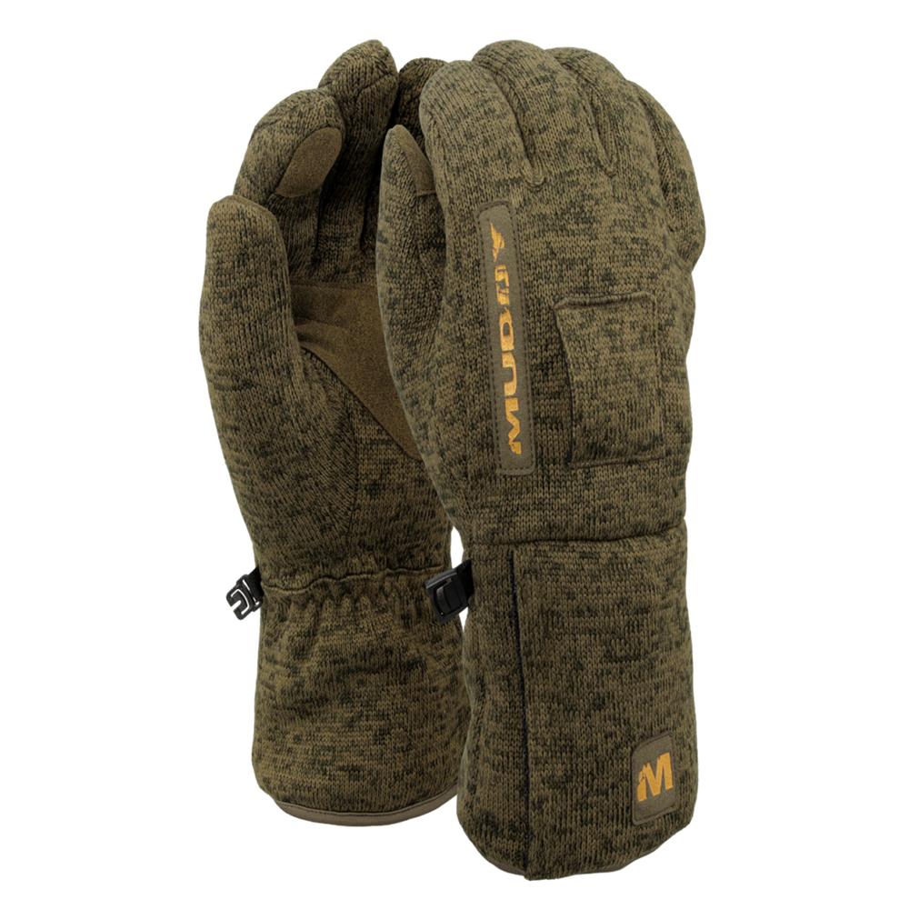 Muddy Nucleus Rechargeable Heated Midweight Gloves Brown Clay M