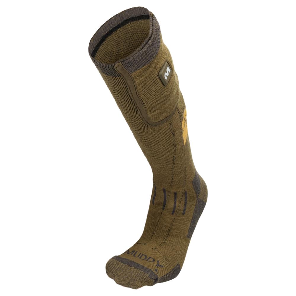Muddy Nucleus Brown Clay Heated Socks M/L