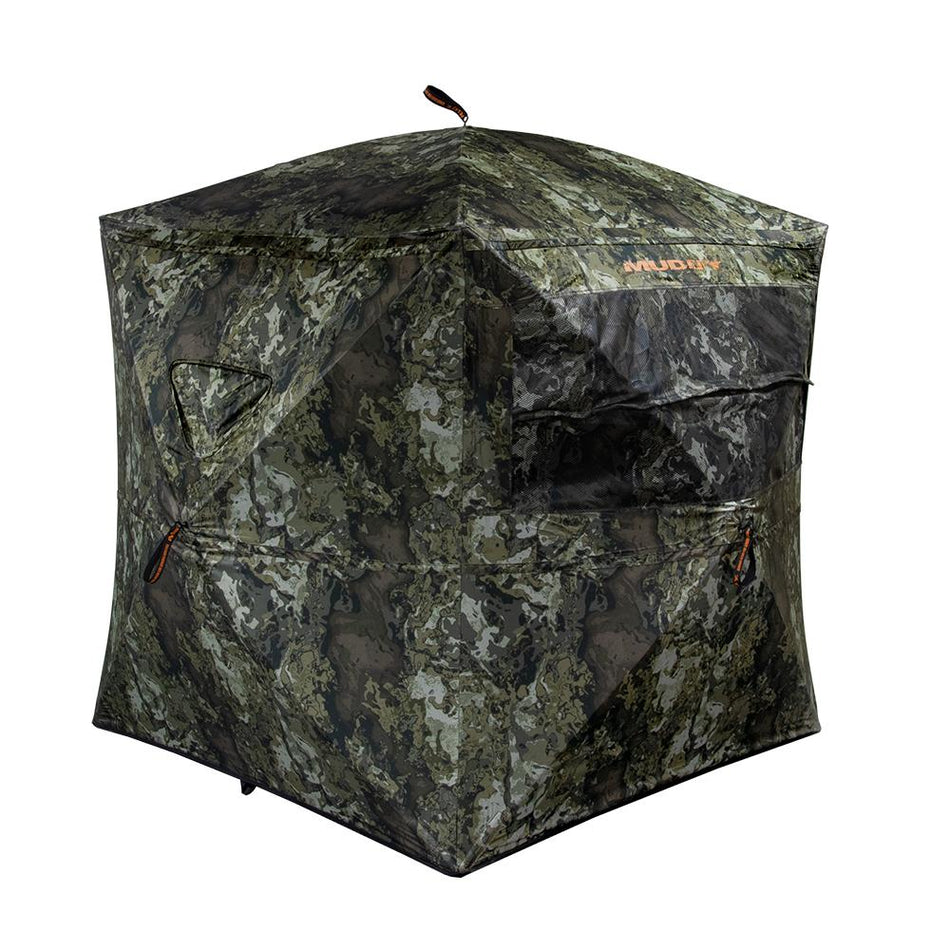 Infinity Evo Hub Ground Blind by Muddy - Veil Canyon Grey Camo