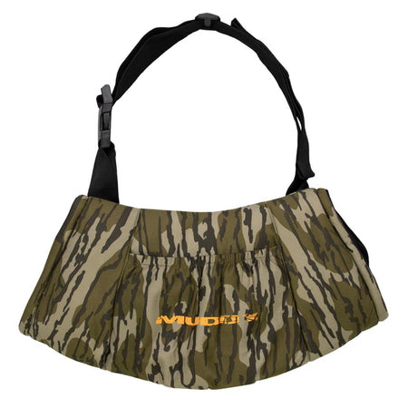 Muddy Hand Muff Insulated Mossy Oak Bottomland with Adjustable Waist Belt