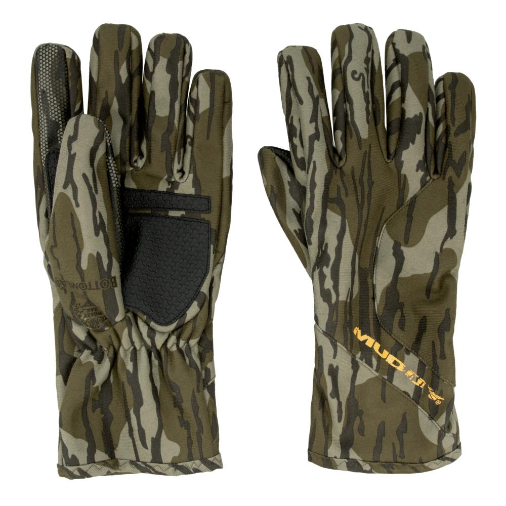 Muddy Timber Recon Xtreme Windproof Gloves Mossy Oak Bottomland Size XL