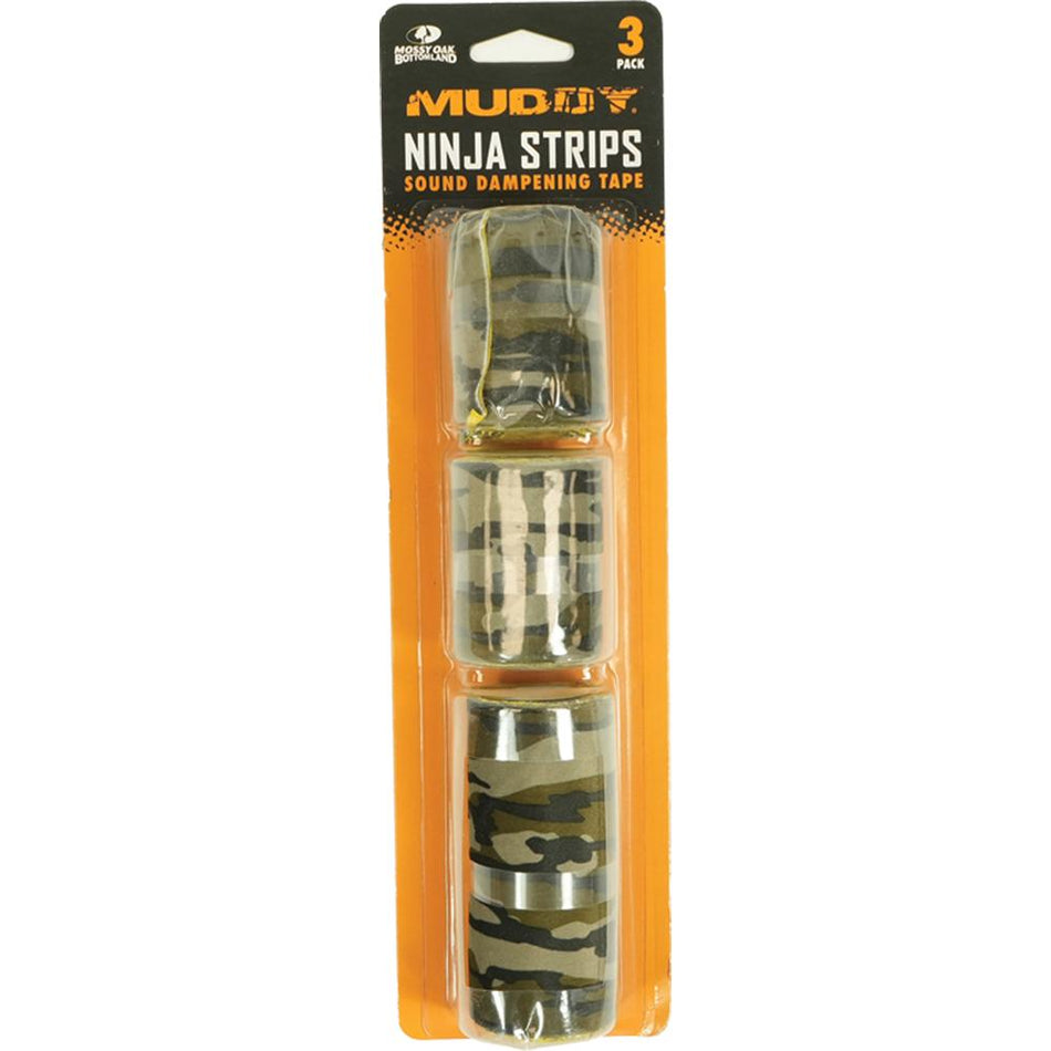 Muddy Ninja Strips 3-Size Combo Pack Mossy Oak Bottomland Camo