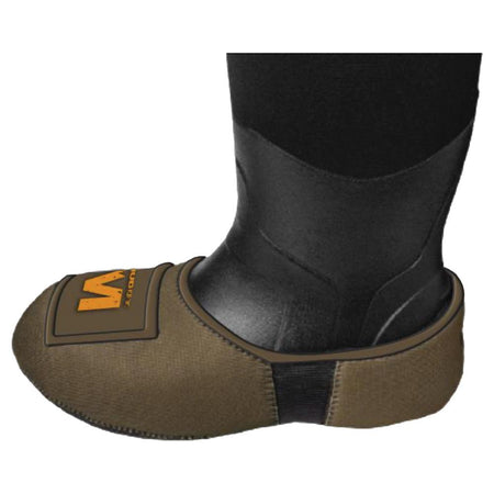Muddy Brown Clay Neoprene Overshoe Boot Covers Foot Warmers M 6-9