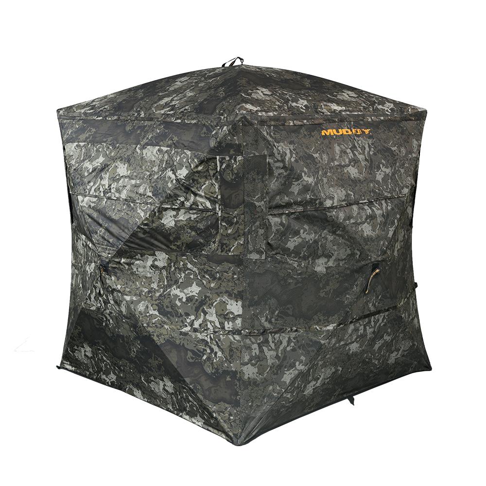 Prevue Evo MAX Hub Ground Blind by Muddy - Veil Canyon Grey