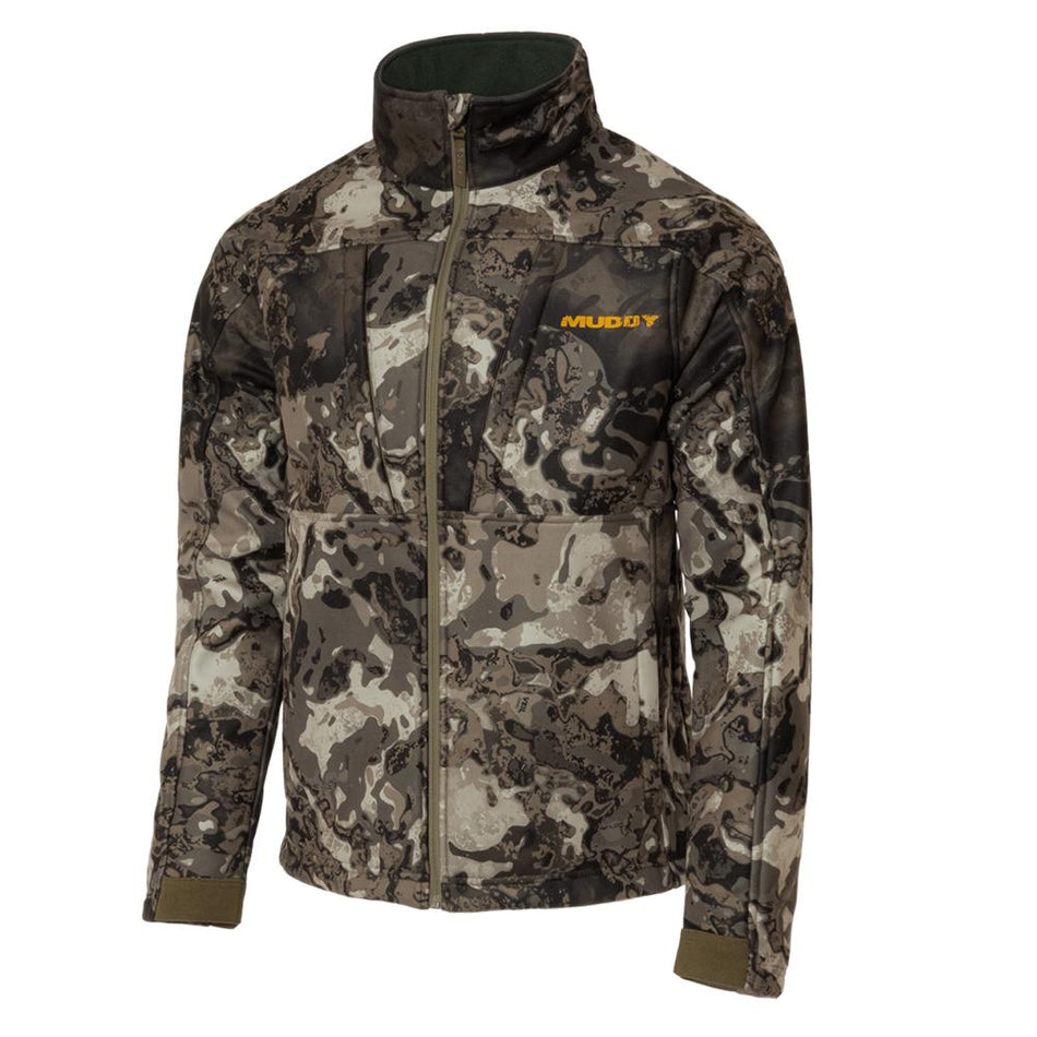 Muddy TRX Wind-Resistant Softshell Jacket - Veil Canyon Grey Medium