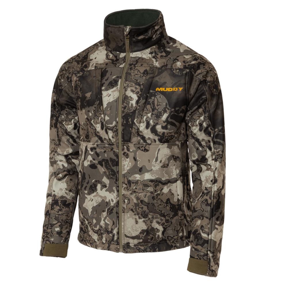 Muddy TRX Softshell Jacket XL Veil Canyon Grey Water-Resistant