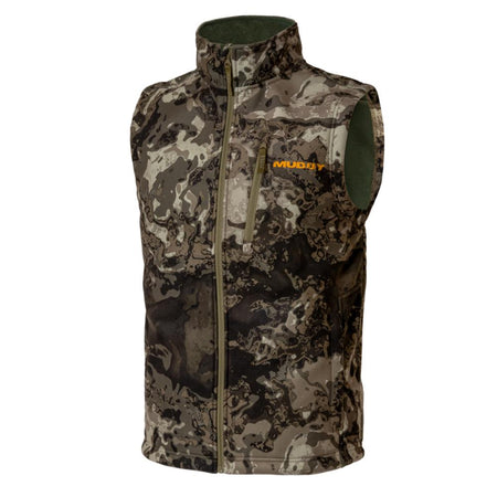 Muddy TRX Windproof Softshell Hunting Vest Veil Canyon Grey XL