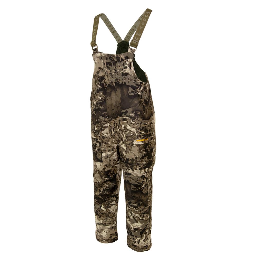 Muddy TRX Sherpa Fleece Waterproof Hunting Bibs Veil Canyon Grey XL