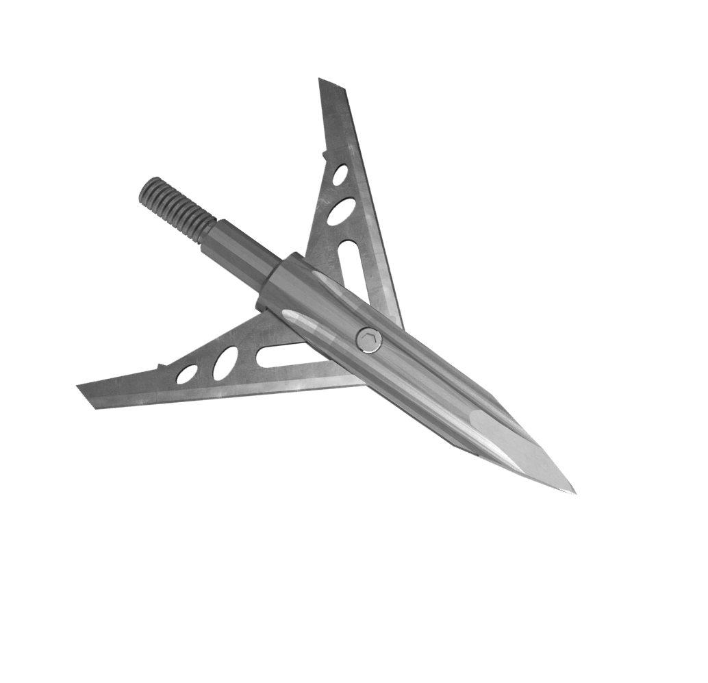 NAP Verdict 100gr Rear-Deploying Mechanical Broadhead 2" Cutting Diameter 3 Pack