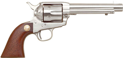 CIMARRON P-MODEL 38SPL/357MAG PW 5.5" FS STAINLESS WALNUT