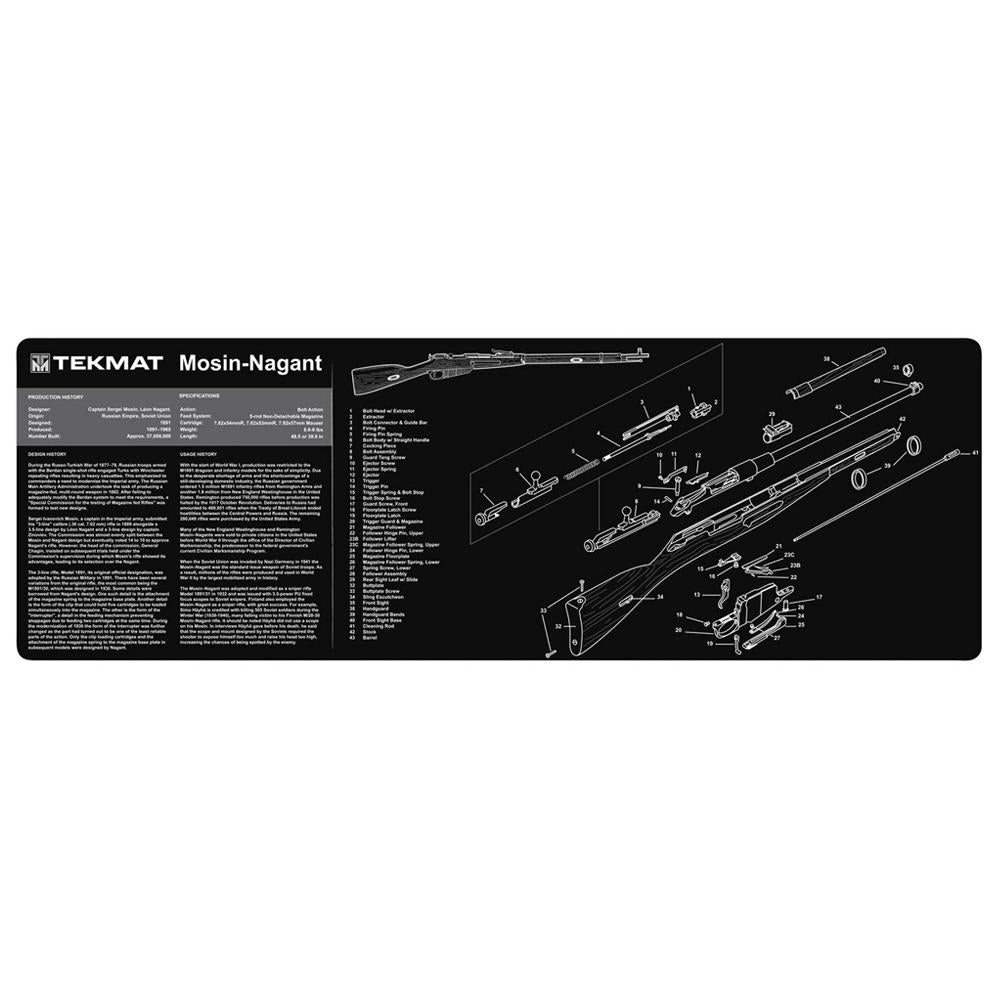 TekMat Mosin Nagant Padded Firearm Cleaning Mat 36"