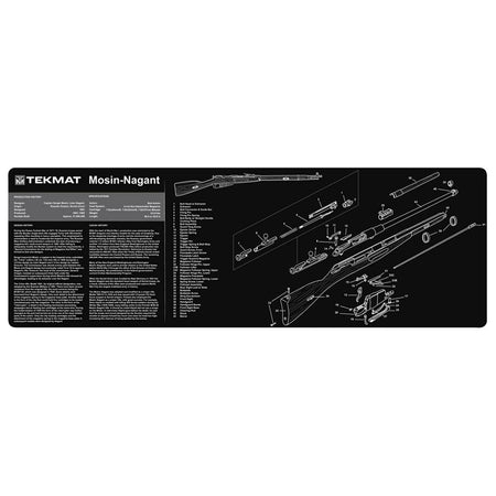 TekMat Mosin Nagant Padded Firearm Cleaning Mat 36"